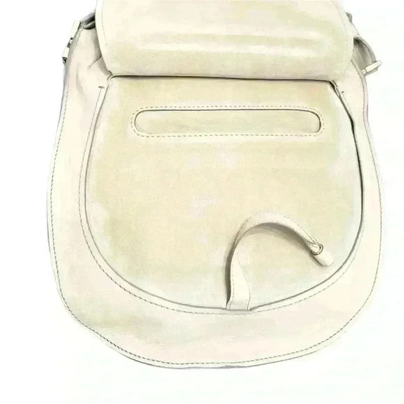 Authentic Chloe Pure Marcie Hobo Handbag Purse Braided Handle Dustbag Cream - Picture 7 of 15